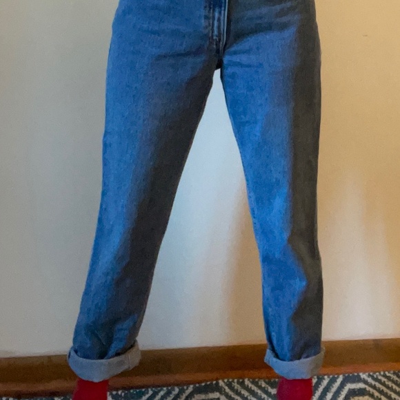 Levi’s 550 Vintage jeans blue women high rise relaxed fit tapered size 29 90's - Picture 3 of 15